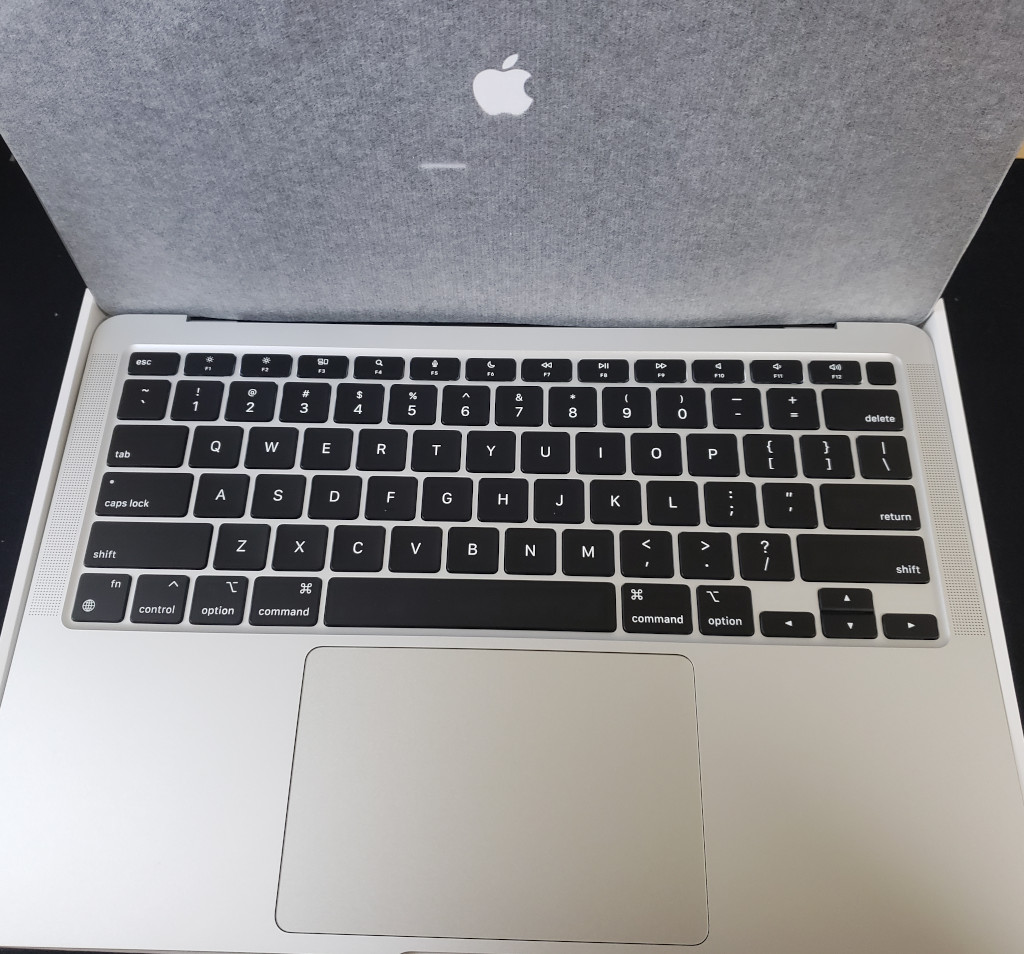 USキーボードのM1 MacBookAir